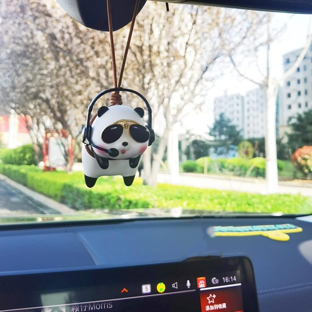 Cool Panda Car Pendant