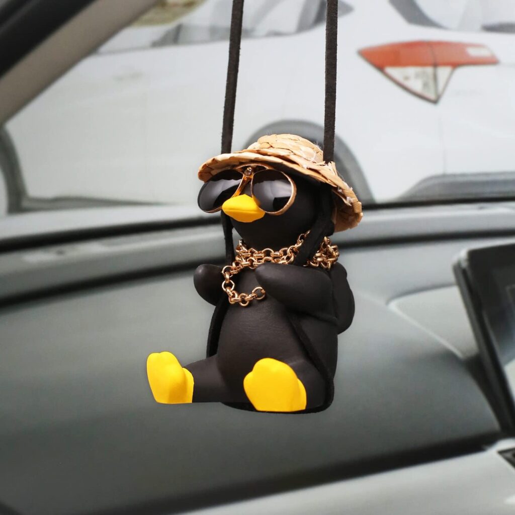 Swinging Duck Car pendant